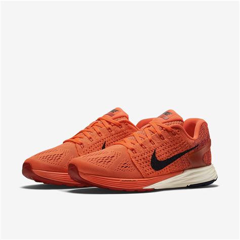 orange athletic sneakers for women